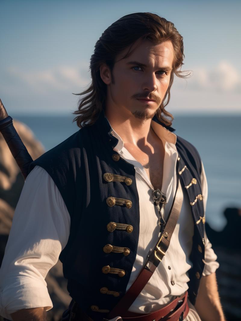 00010-1104943084-Holding a rapier an adult male pirate with long swept back brown hair, light blue eyes, stumbled facial hair, 1820s era white sh.png